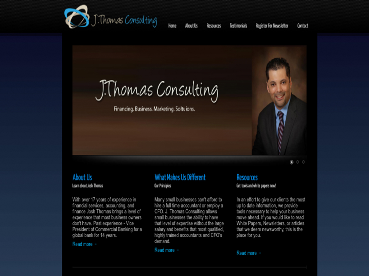 J.Thomas Consulting Website